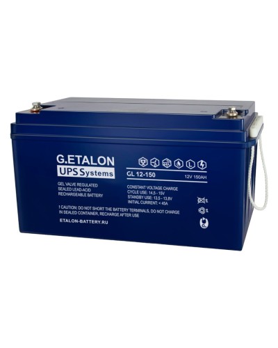 G.ETALON GL 12-150. Аккумулятор герметичный свинцово-кислотный. ETALON в Черкесске