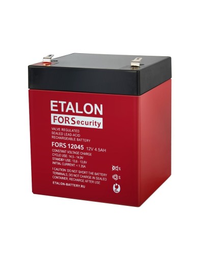 ETALON FORS 12045. Аккумулятор герметичный свинцово-кислотный. ETALON в Черкесске