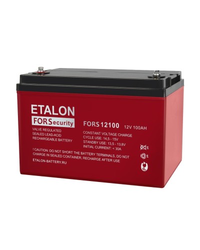 ETALON FORS 12100. Аккумулятор герметичный свинцово-кислотный. ETALON в Черкесске