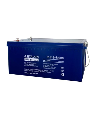 G.ETALON GL 12-200. Аккумулятор герметичный свинцово-кислотный. ETALON в Черкесске