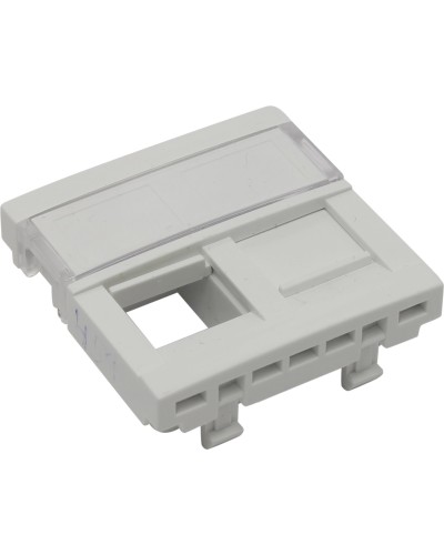 Вставка для 2-х модулей под RJ-45 кат.5e UTP, белая (45971 SBR): Вставка для 2-х модулей в Черкесске