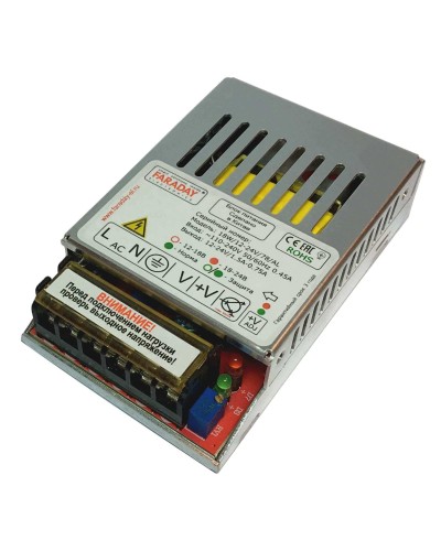 18W/12-24V/78AL. Импульсный блок питания. FARADAY в Черкесске