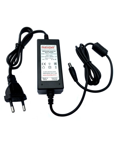 24W/12V/2A. Импульсный блок питания в пластиковом корпусе. FARADAY в Черкесске