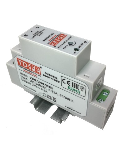 12W/24V/DIN. Блок питания. FARADAY в Черкесске