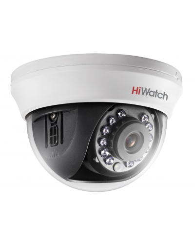 DS-T591(C) (2.8 mm). Бюджетная видеокамера мультиформатная купольная. HiWatch в Черкесске