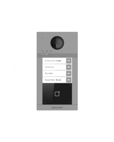 DS-KV8413-WME1(C)/Flush. Вызывная панель IP-домофона. Hikvision в Черкесске
