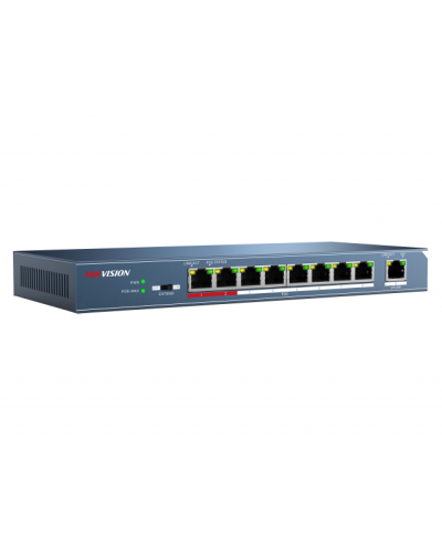 DS-3E0109P-E/M(B). Коммутатор с питанием POE. Hikvision в Черкесске