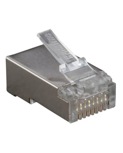 PLUG-8P8C-U-C6-SH-100 (100 шт). Разъем RJ-45. Hyperline в Черкесске