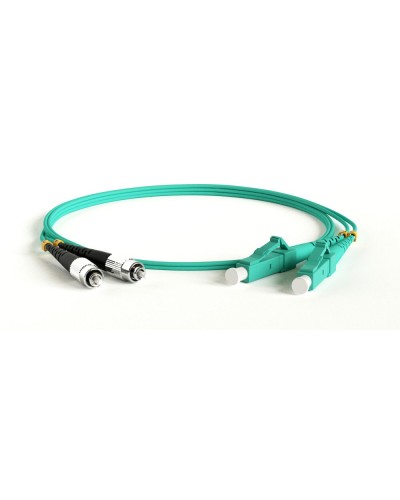 FC-D2-503-FC/PR-LC/PR-H-1M-LSZH-AQ. Патч-корд волоконно-оптический многомодовый. Hyperline в Черкесске
