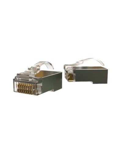 PLEZ-8P8C-UA-C6-SH-100 (100 шт). Разъем RJ-45. Hyperline в Черкесске