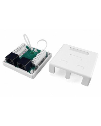 SB1-2-8P8C-C5e-WH. Розетка RJ-45. Hyperline в Черкесске