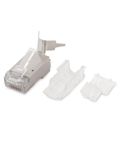 PLUG-8P8C-UV-C6A-SH-50 (50 шт). Разъем RJ-45. Hyperline в Черкесске