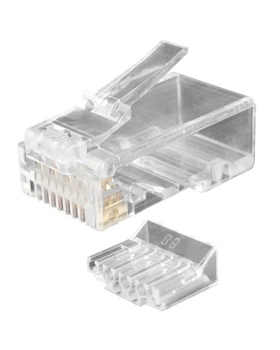 PLUG-8P8C-UV-C6-100 (100 шт). Разъем RJ-45. Hyperline в Черкесске
