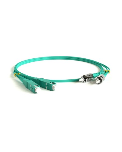 FC-D2-503-SC/PR-ST/PR-H-5M-LSZH-AQ. Патч-корд волоконно-оптический многомодовый. Hyperline в Черкесске