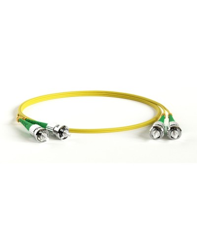 FC-D2-9-ST/AR-ST/AR-H-1M-LSZH-YL. Патч-корд волоконно-оптический ST-ST. Hyperline в Черкесске