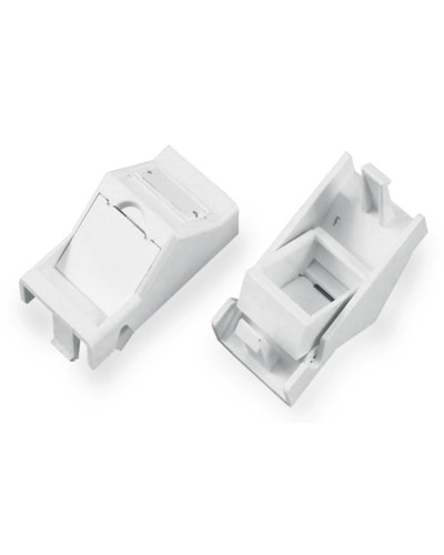 SIP2A-1K-M45-22.5. Вставка угловая 45x22.5 (аналог Mosaic) для 1 модуля формата Keystone Jack. Hyperline в Черкесске