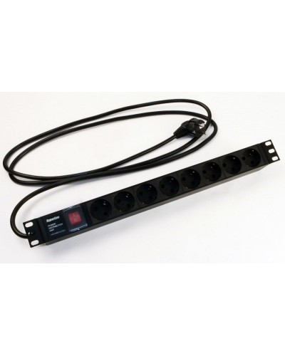 SHE19-8SH-S-2.5EU. Блок розеток 19. Hyperline в Черкесске
