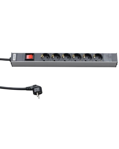 SHE19-6SH-S-2.5EU. Блок розеток 19. Hyperline в Черкесске