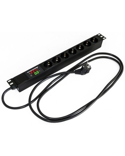 SHE19-7SH-AV-2.5EU. Блок розеток 19. Hyperline в Черкесске