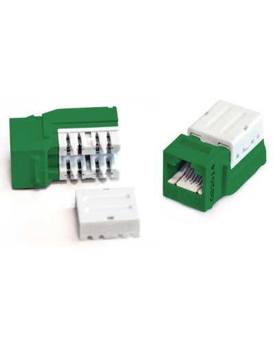 KJNE-8P8C-C5e-90-GN. Вставка Keystone Jack RJ-45. Hyperline в Черкесске