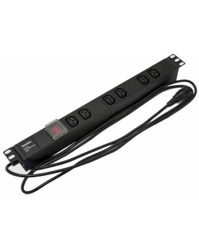SHE19-6IEC-S-2.5IEC. Блок розеток 19. Hyperline в Черкесске