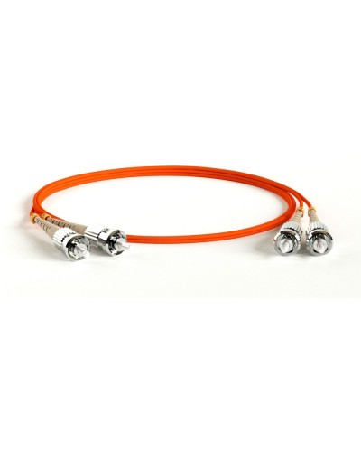 FC-D2-50-ST/PR-ST/PR-H-1M-LSZH-OR. Патч-корд волоконно-оптический многомодовый. Hyperline в Черкесске