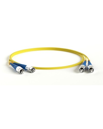 FC-D2-9-FC/UR-FC/UR-H-1M-LSZH-YL. Патч-корд волоконно-оптический FC-FC. Hyperline в Черкесске