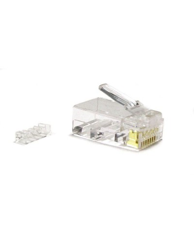 PLUG-8P8C-UV-C6-SH-100 (100 шт). Разъем RJ-45. Hyperline в Черкесске