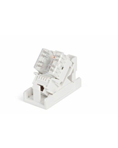 SIP2K-C5E-M45-22.5. Вставка 45х22,5 с наклонным модулем RJ-45 категории 5е. Hyperline в Черкесске