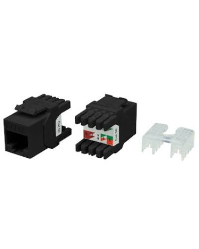 KJ8-8P8C-C5e-180-BK. Вставка Keystone Jack RJ-45. Hyperline в Черкесске