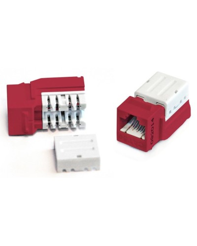 KJNE-8P8C-C5e-90-RD. Вставка Keystone Jack RJ-45. Hyperline в Черкесске