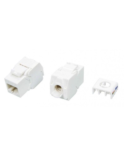 KJ8-8P8C-C6A-180-TLS-WH. Вставка Keystone Jack RJ-45. Hyperline в Черкесске