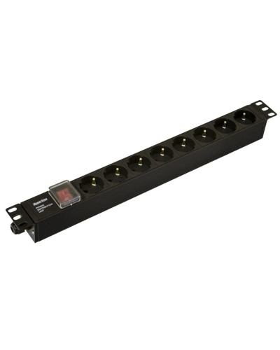 SHE19-8SH-S-CB. Блок розеток 19. Hyperline в Черкесске