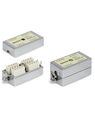 CA-IDC-C5e-SH-F-WH. Проходной адаптер экранированный. Hyperline в Черкесске