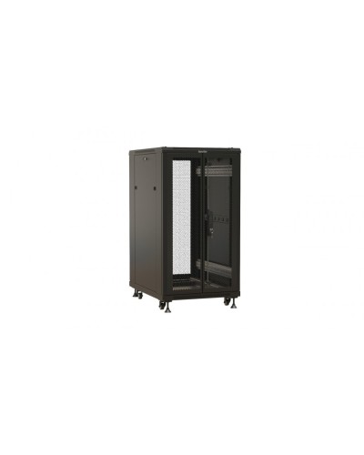 TTBR-2768-DD-RAL9004. Шкаф телекоммуникационный 19 напольный 27U. Hyperline в Черкесске