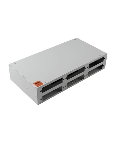 FO-19R-2U-6xSLT-W140H42-48UN-GY. Кросс оптический 19. Hyperline в Черкесске