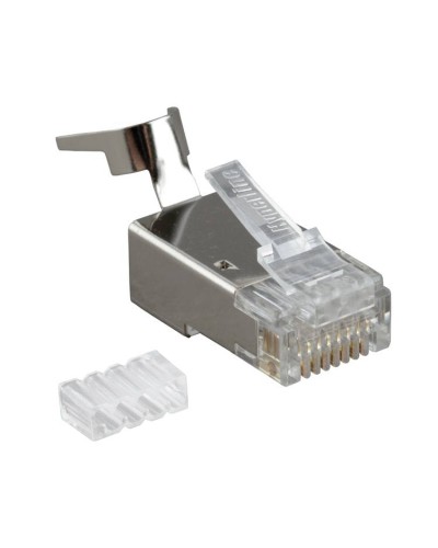 PLUG-8P8C-UV-C6-TW-SH-10 (10 шт). Разъем RJ-45. Hyperline в Черкесске