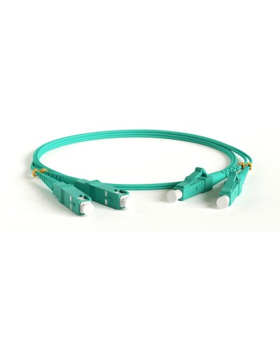 FC-D2-503-LC/PR-SC/PR-H-5M-LSZH-AQ. Патч-корд волоконно-оптический многомодовый. Hyperline в Черкесске
