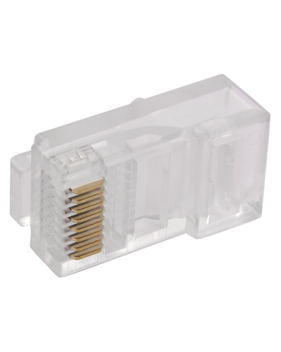 GENERICA Разъём RJ-45 UTP для кабеля кат. 5Е (20 шт) (CS3-1C5EU-G). Разъем RJ-45. IEK в Черкесске