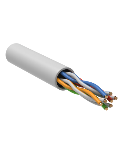 GENERICA U/UTP кат. 5E 24AWG 4 пары LSZH INDOOR белый (BC1-C5E04-128-100-G). Кабель «витая пара» (LAN) для структурированных систем связи. IEK в Черкесске