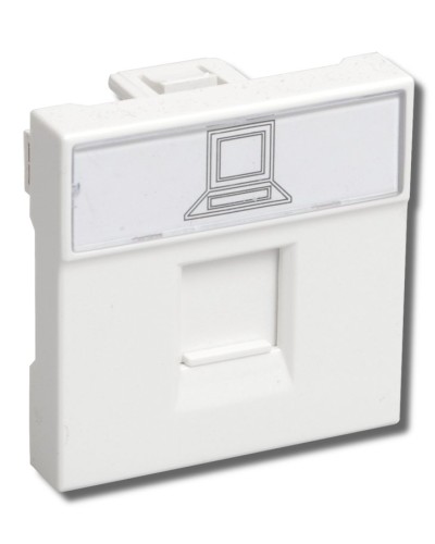 РКИ-20-00-П RJ-45 UTP белая (CKK-40D-RI2-K01). Розетка информационная 2 модуля ПРАЙМЕР. IEK в Черкесске