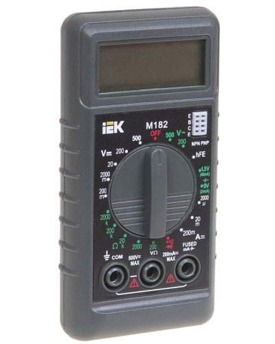 Мультиметр цифровой Compact M182 (TMD-1S-182). Мультиметр цифровой. IEK в Черкесске