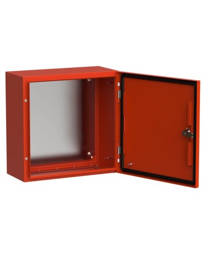 ЩМП-40.40.20 УХЛ1 IP66 RAL3020 TITAN 5 (TI5-13-N-040-040-020-66). Корпус металлический с монтажной платой. IEK в Черкесске