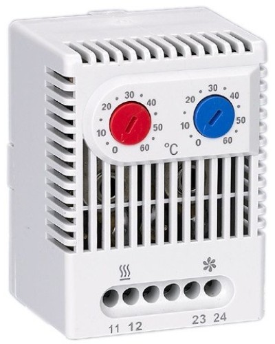 Термостат двухканальный от 0 до +60°C NO+NC (YCE-DTNO-NC-60). Термостат двухканальный. IEK в Черкесске