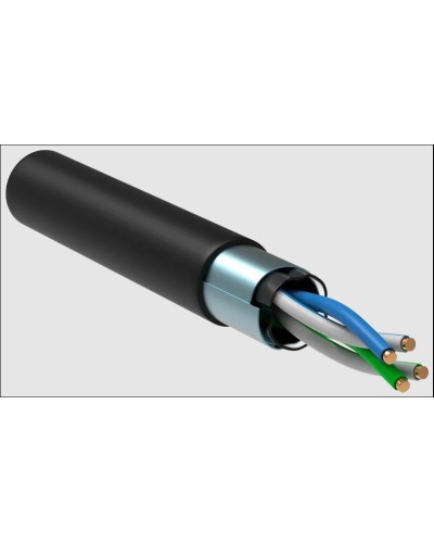 GENERICA U/UTP 5E 24AWG 2PR LDPE черный (BC3-C5E02-139-305-R-G). Кабель «витая пара» (LAN) для структурированных систем связи. IEK в Черкесске