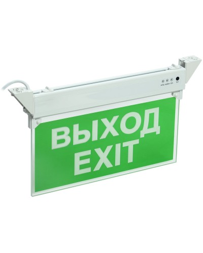 ССА 2101 ВЫХОД-EXIT (LSSA0-2101-3-20-K03). Светильник аварийно-эвакуационный светодиодный, односторонний. IEK в Черкесске