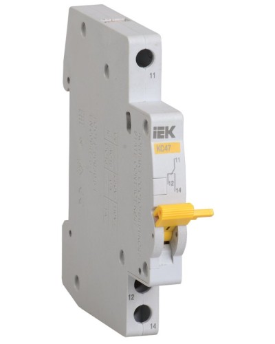 Контакт состояния на DIN-рейку КС47 (MVA01D-KS-1). Контакт состояния. IEK в Черкесске