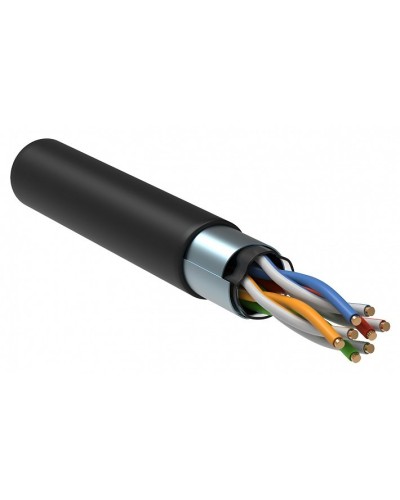 GENERICA F/UTP кат.5E 24AWG 4 пары LDPE черный (BC3-C5E04-339-305-R-G). Кабель «витая пара» (LAN) для структурированных систем связи. IEK в Черкесске
