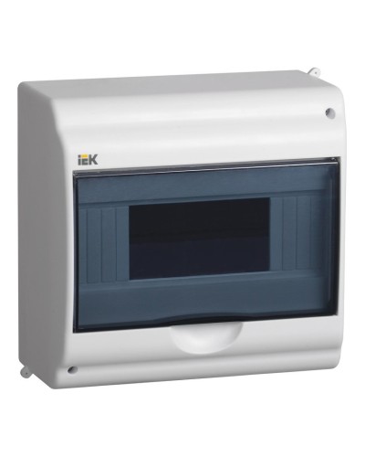 Корпус пластиковый КМПн 2/9-2 IP31 белый KREPTA 3 (MKP42-N-09-31-02). Щиток модульный с прозрачной дверцей, настенный. IEK в Черкесске