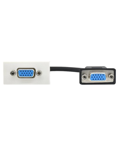 Розетка VGA M/M PRIMER РКМ-20-20-П белый IEK (PR-KK40D-RV-0-2-K01). Розетка. IEK в Черкесске